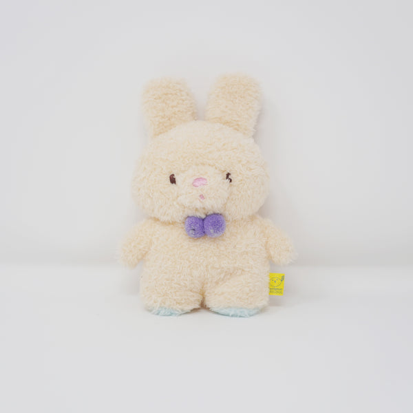 (No Tag) 2020 Fluffy Yellow Bunny Purple Bow Plush - Fuwafuwa Tatton -  Sun Lemon