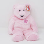 2000 Large Sakura the Bear Pink Plush Beanie Buddy - TY Beanie Babies - Japan Exclusive