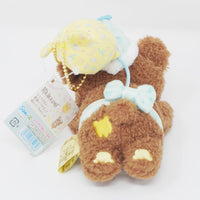 2023 Fuzzy Chairoikoguma Plush Keychain - Nikoniko Happy for You Rilakkuma - San-X