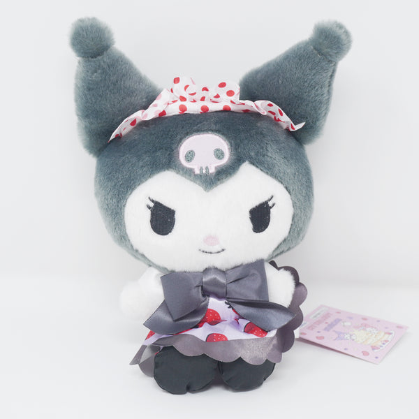 Kuromi Strawberry Lolita Plush - My Melody Kuromi - Sanrio