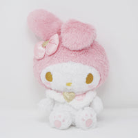 (No Tags) 2022 My Melody Pink Fuzzy Plush - Sanrio Lottery