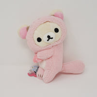 2016 Korilakkuma Pink Otter (Store Limited) Plush - Lazy Otter Theme