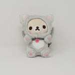 2017 Korilakkuma in Grey Cat Outfit  - Korilakkuma Cat Theme