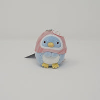 Real Penguin Pink Plush Keychain - Pen Pen Ice Cream