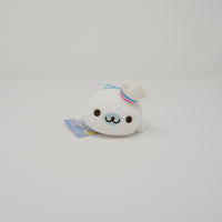 White Mamegoma with Chef Hat - Tenori Size Plush - Mamegoma Cafe