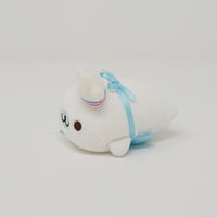 White Mamegoma with Chef Hat - Tenori Size Plush - Mamegoma Cafe