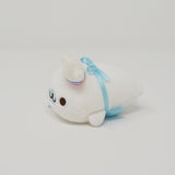 White Mamegoma with Chef Hat - Tenori Size Plush - Mamegoma Cafe