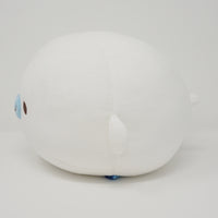 White Mamegoma Super Mochi Round Super Mochi Plush - Mamegoma Cafe