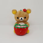 2009 Rilakkuma Store Limited Rilakkuma with Strawberry Phone Stand (No Tag)