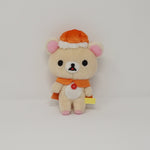 2013 Korilakkuma with Pumpkin Hat and Cape (Prize Toy) Plush Keychain