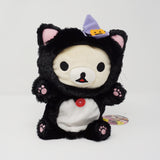2018 Korilakkuma in Black Cat Halloween Costume Prize Plush Hand Puppet - Rilakkuma Halloween - San-X
