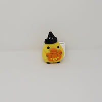 2014 Kiiroitori with Pumpkin and Black Hat (Prize Toy Plush Keychain