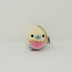 Mamegoma with Heart Valentine (Prize Toy) Plush Keychain