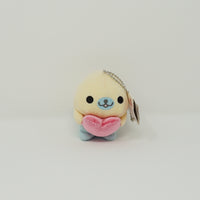 Mamegoma with Heart Valentine (Prize Toy) Plush Keychain