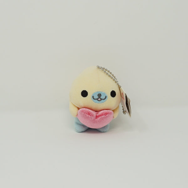 Mamegoma with Heart Valentine (Prize Toy) Plush Keychain