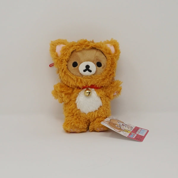 2014 Rilakkuma in Cat Costume Plush Keychain - Cat Theme