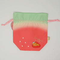 2018 Strawberry Shaped Drawstring Pouch  - Strawberry Party