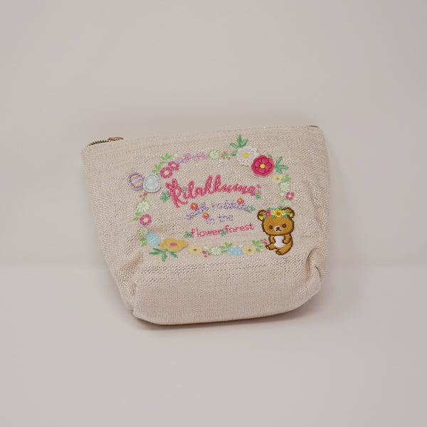 Zipper Cosmetic Pouch  - Bunny Rilakkuma