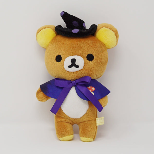2011 Rilakkuma with Purple Mushroom Cape Prize Plush - Halloween - San-X