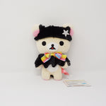 2010 Korilakkuma with Black Cape and Rainbow Bow Plush - 7th Happy Halloween