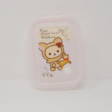 2013 Clear Storage Box (Pink)  - Happy Natural Time Rilakkuma