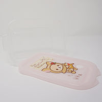 2013 Clear Bento Storage Box (Pink)  - Rilakkuma Happy Natural Time San-X