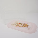 2013 Clear Bento Storage Box (Pink)  - Rilakkuma Happy Natural Time San-X