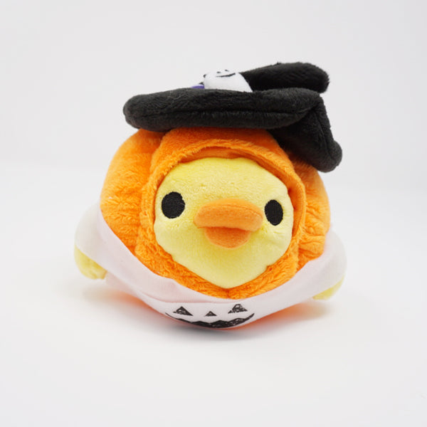 2013 Kiiroitori Mummy Pumpkin & Witch Hat Plush - Rilakkuma Store Limited Halloween Plush - San-X