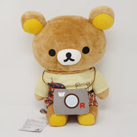 2014 Medium Rilakkuma Tokyo Station Limited with Camera - Souvenir Theme - San-X