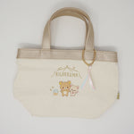 2018 Pastel Tote Bag with Keychain - Rilakkuma Pajama Party - San-X
