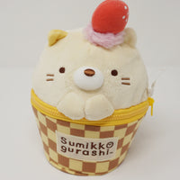 Neko Cupcake Zipper Cup Candy Pouch - Halloween Sumikkogurashi