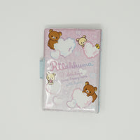2013 Ring Bound Booklet with Sticker Collecting Sheets - Rilakkuma Heart Bath Time Theme