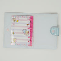 2013 Ring Bound Booklet with Sticker Collecting Sheets - Rilakkuma Heart Bath Time Theme