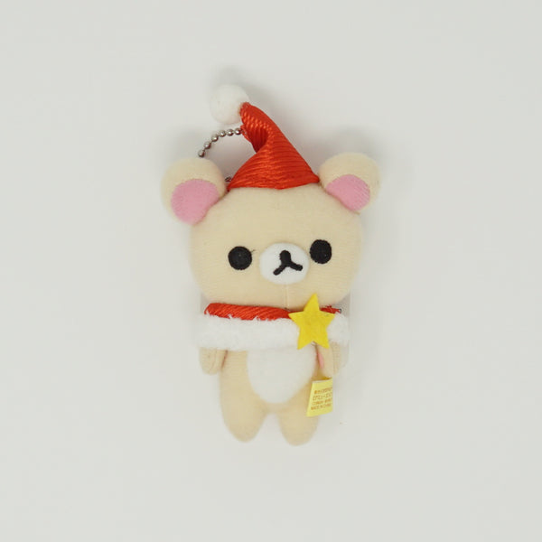 2011 Santa Outfit with Star Korilakkuma  Plush Keychain - Christmas