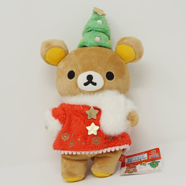 2016 Rilakkuma with Christmas Tree Hat Plush - Christmas Rilakkuma Store Limited