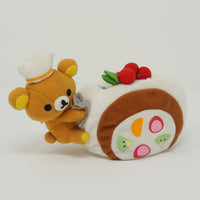 Fruit Roll Cake with Chef Rilakkuma Plush - Rilakkuma Cafe