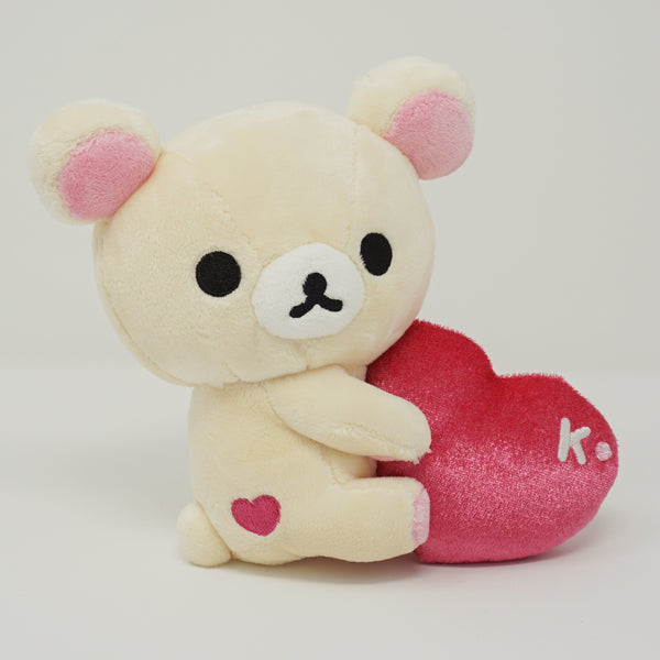2008 Korilakkuma with Heart Plush - Fall Lawson Fair Exclusive