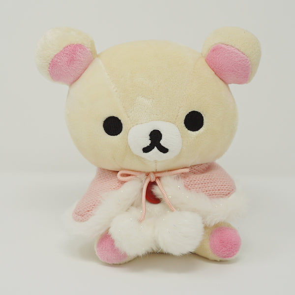 Korilakkuma with Fluffy Pink Cape Plush
