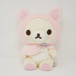2016 Korilakkuma Bunny Cape Medium Plush - Soft & Sweet Dreams
