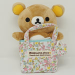 2011 Rilakkuma in Floral Bag Store 3rd Anniversary Plush - Umeda Store Limited - San-X