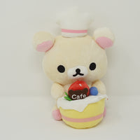 (No Tags) 2007 Korilakkuma Cake Plush - Rilakkuma Cafe Theme - San-X