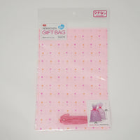 Soft Gift Bags with Ribbon - Pink Dots
