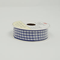 Blue Gingham Ribbon - Standard Size