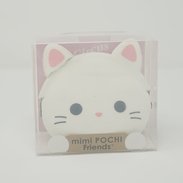 White Cat mimi POCHI Friends Soft Coin Pouch
