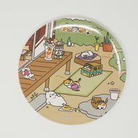 Neko Atsume Melamine Plate