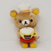 (No Tag) 2007 Cappuccino Rilakkuma Plush - Rilakkuma Cafe - San-X