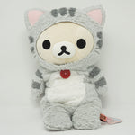 2014 Grey Long Korilakkuma Plush - Rilakkuma Cat Neko Theme