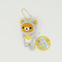 2016 Rilakkuma Mini Plush Keychain - Lazy Otter Theme