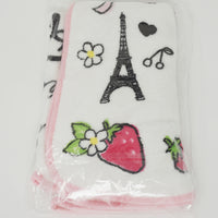 2014 White Blanket  - Strawberry Rilakkuma