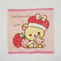 2016 Pastel Pink Ichigo Korilakkuma Towel  - Everyone is a Strawberry Korilakkuma - Rilakkuma